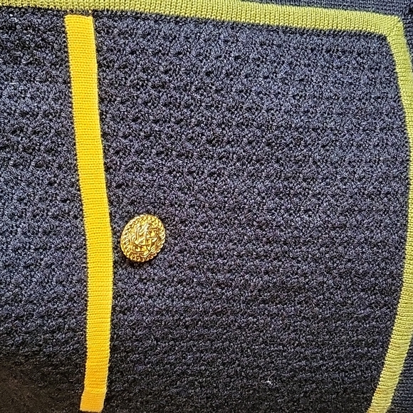 SWEATER SKIRT SET Classic Style Windowpane Plaid - Picture 6 of 14